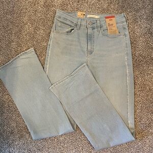 Levi's Women’s High Rise Boot Cut Jeans in Light Blue